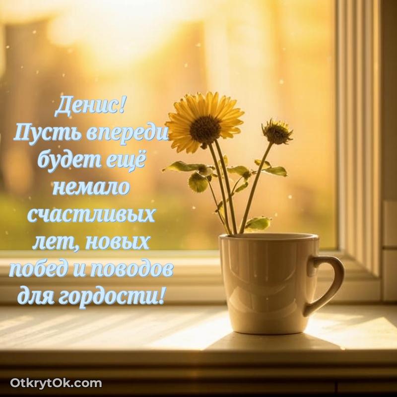 Поздравление племяннику Денису праздничные своими словами
